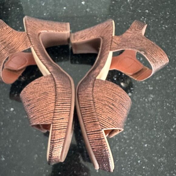 PATRIZIA DADE Brinze Dade Party STRAP SANDAL SIZE 10 - Picture 5 of 13